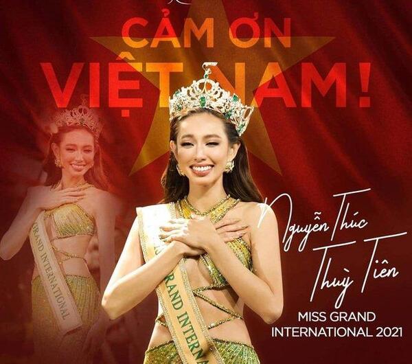 Chiến thắng của Thuỳ Tiên làm dậy sóng cộng đồng mạng Việt Nam