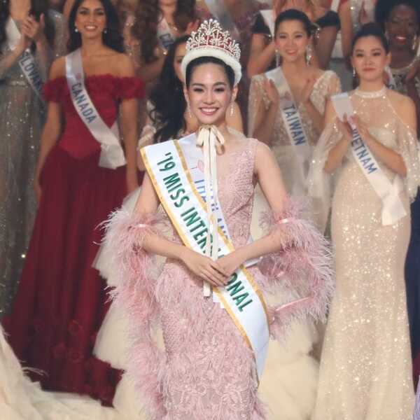 Đương kim hoa hậu quốc tế, Miss International 2019 Sireethorn Leeramwa