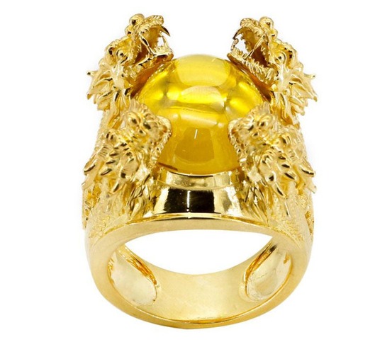 Mẫu nhẫn nam Sapphire vàng đẹp nhất 2022 - Thiết kế mới nhất - IR220552