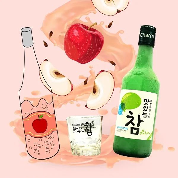 rượu soju charm 