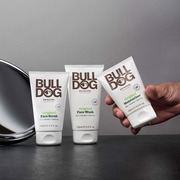 Bộ sản phẩm chăm sóc da mặt cho nam- Thương hiệu Bulldog Skincare