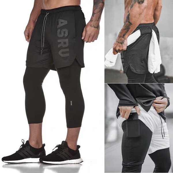 Tip quần áo tập gym dành cho nam với dạng quần vớ (quần legging) nam