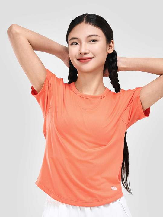 Áo thể thao nữ co giãn Slim Tee - undefined