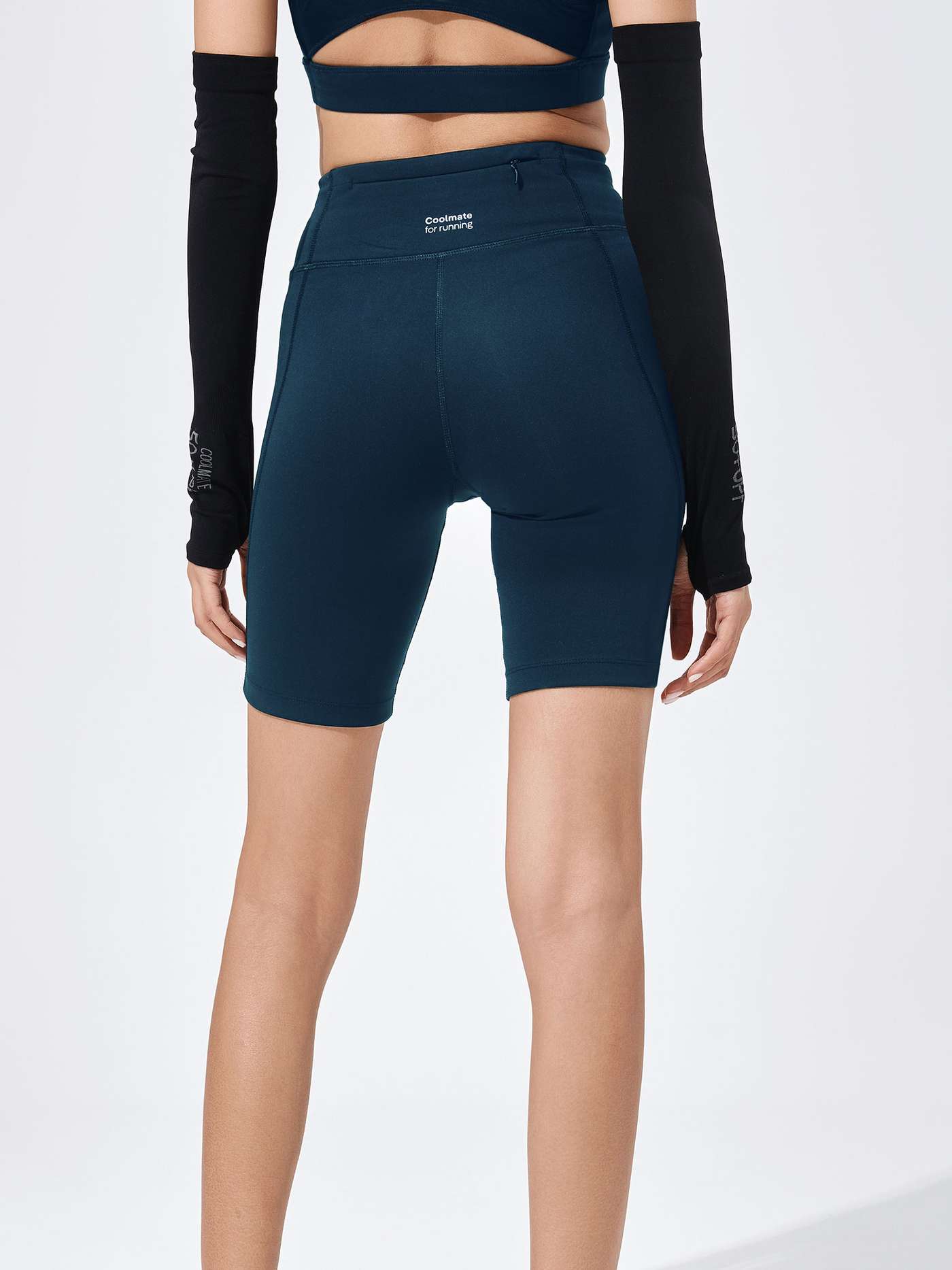 Biker Shorts nữ chạy bộ 8inch - undefined