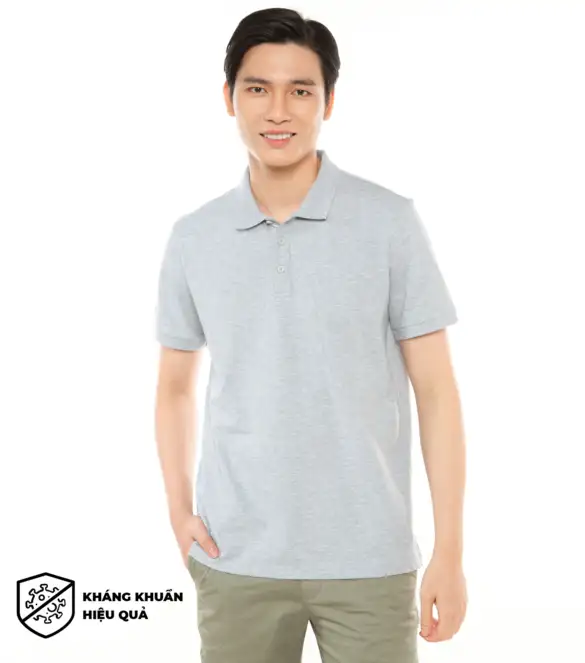 Áo Polo Pique Fitsoft phiên bản kháng khuẩn đặc biệt (Tặng 01 quần lót  bamboo trunk kháng khuẩn) - Cool Mate