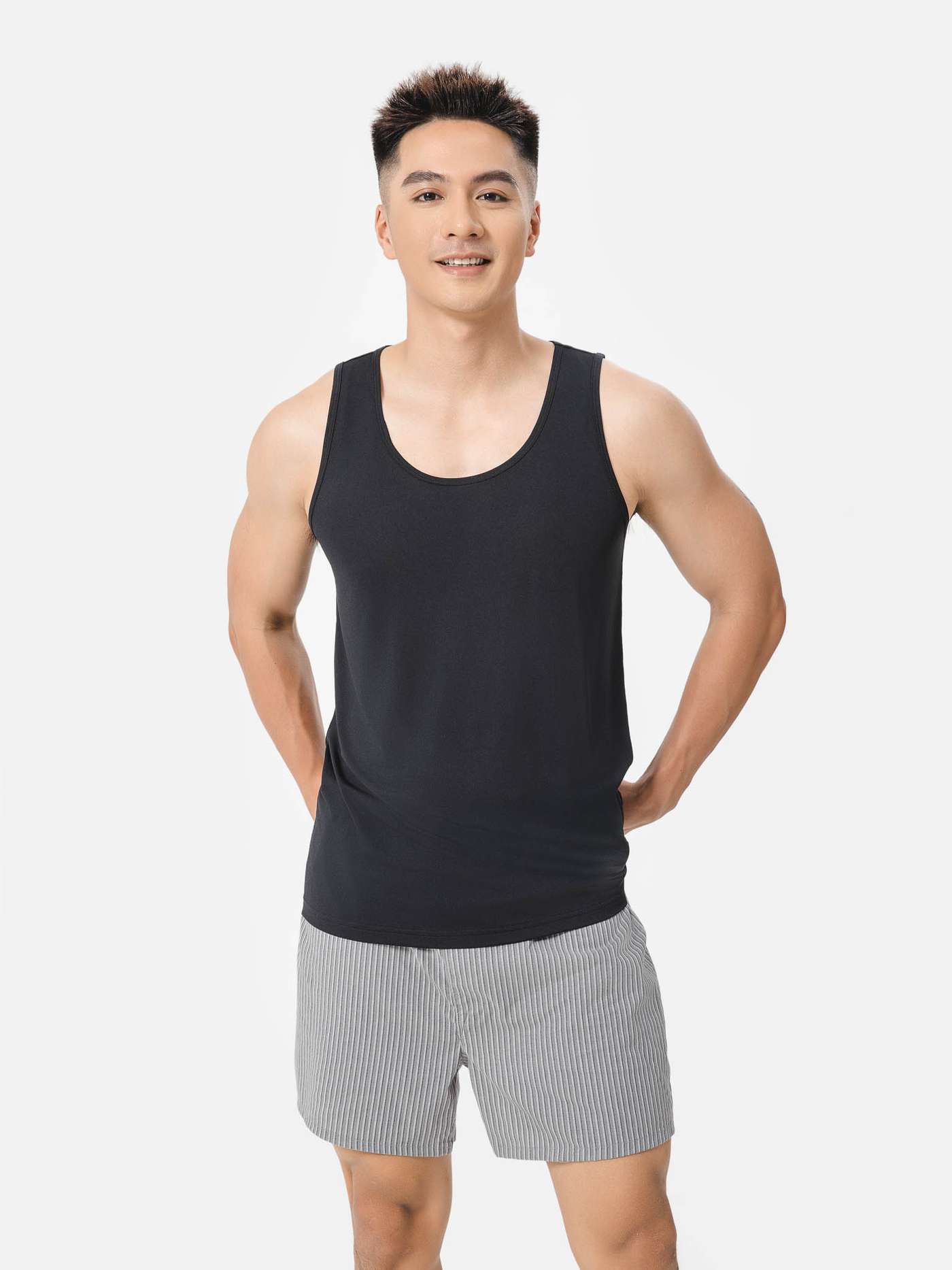 Áo ba lỗ nam mặc trong thoáng khí nhanh khô Excool - undefined