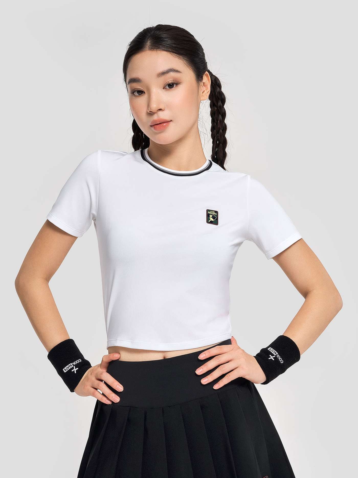 Áo Crop top nữ Pickleball Dink Shot - undefined