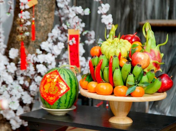 Cách trang trí mâm ngũ quả bàn thờ Tết cũng cần phải học