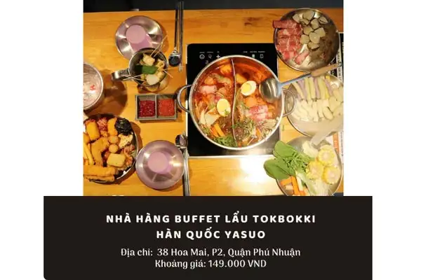 buffet lẩu tphcm yasuo tokbokki