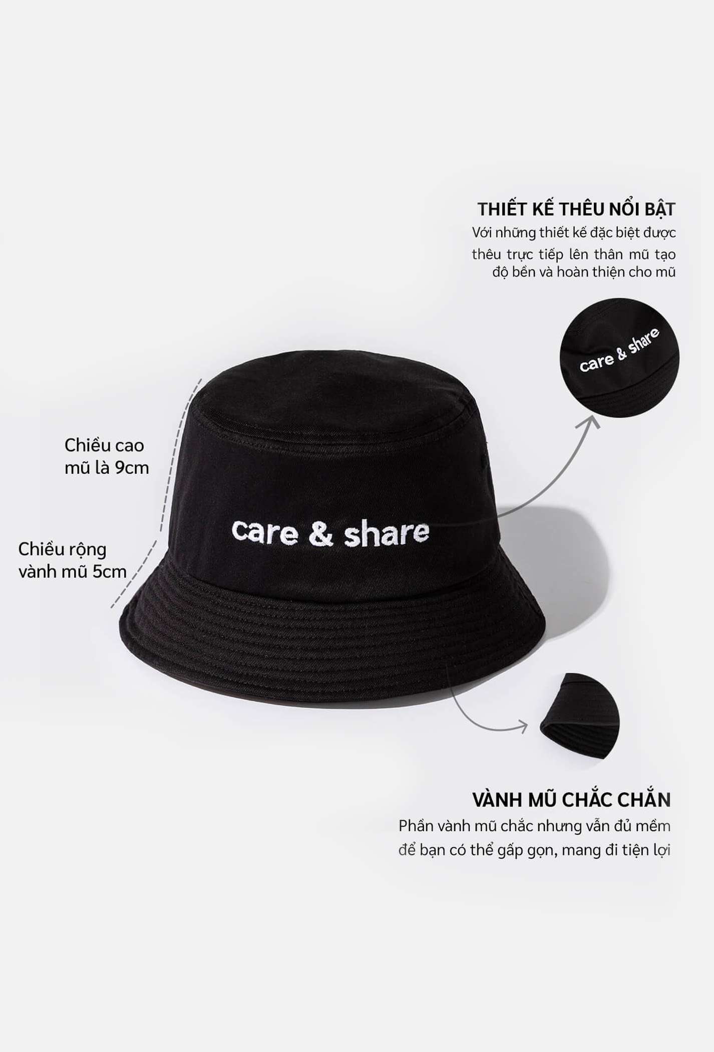 Bucket Hat Care & Share - undefined