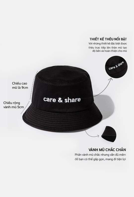 Bucket Hat Care & Share - undefined