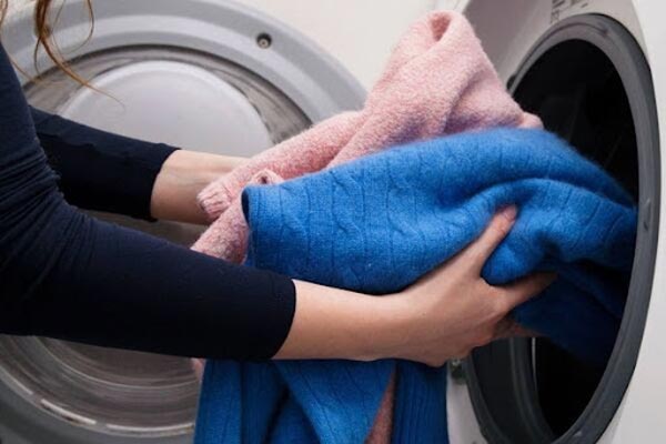giặt len bằng máy đúng cách