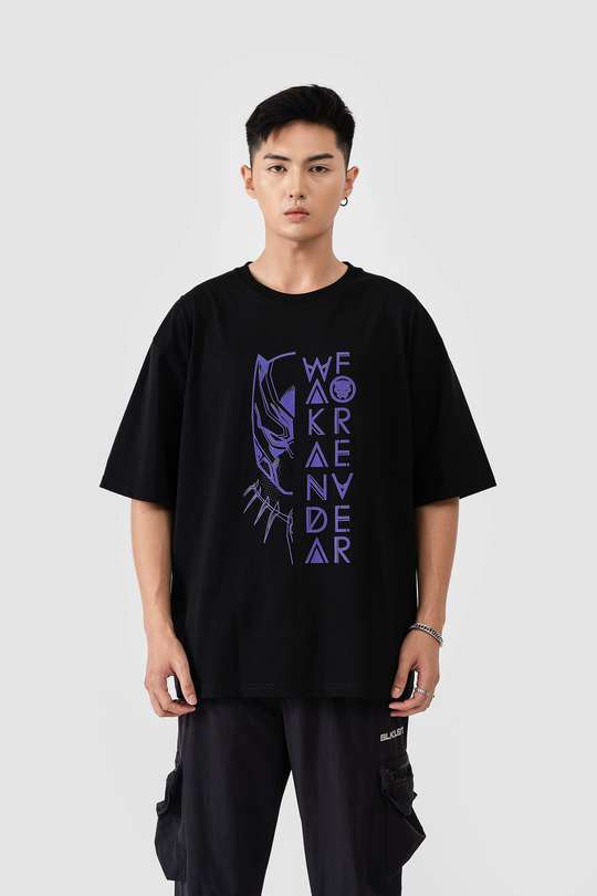 Áo thun Marvel Oversize King4ever - undefined