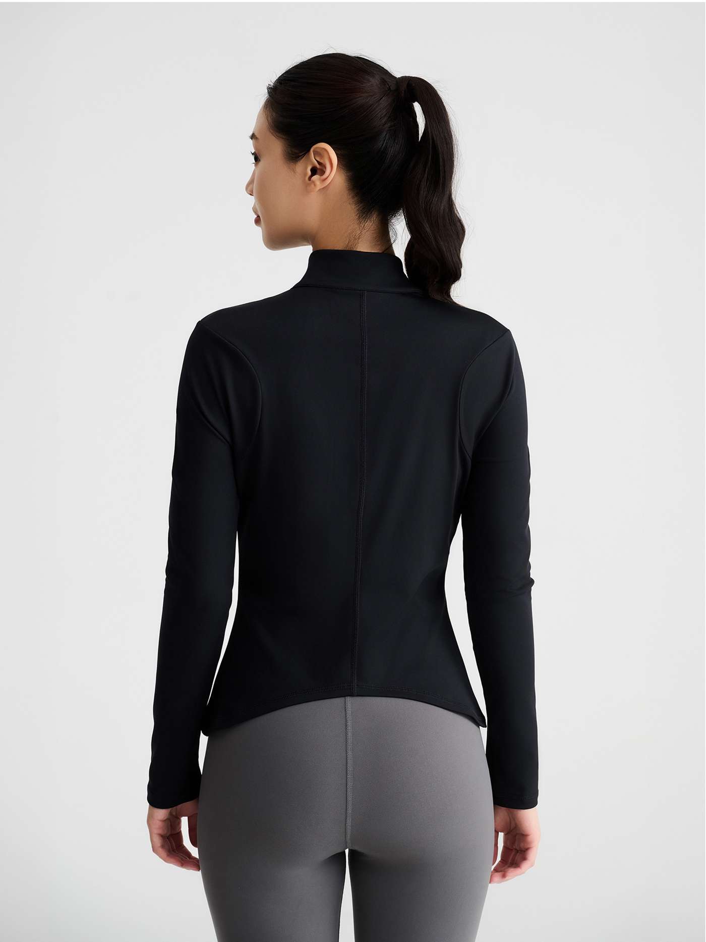 Áo dài tay thể thao nữ Exdry Halfzip - undefined
