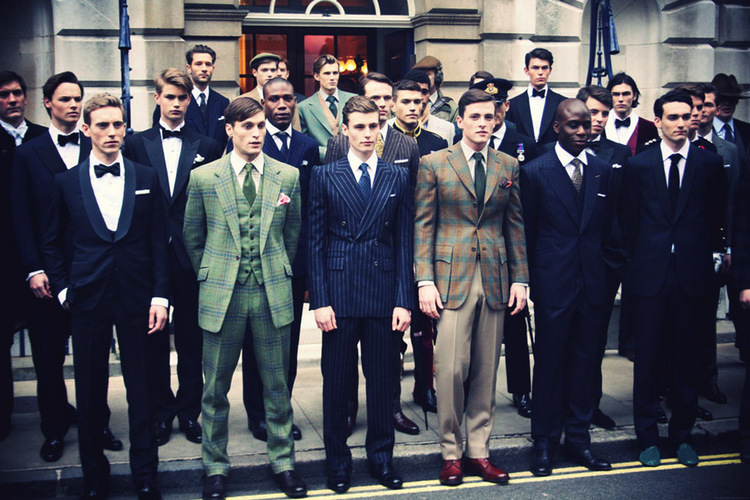 Cách ăn mặc của đàn ông nước Anh luôn đề cao sự lịch lãm và sang trọng