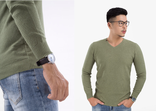Áo Sweatshirt là áo thun có phông dáng rộng rãi