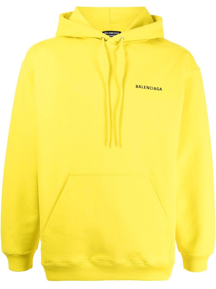 Áo khoác nữ Balenciaga Hoodie yellow giá sale  5giay