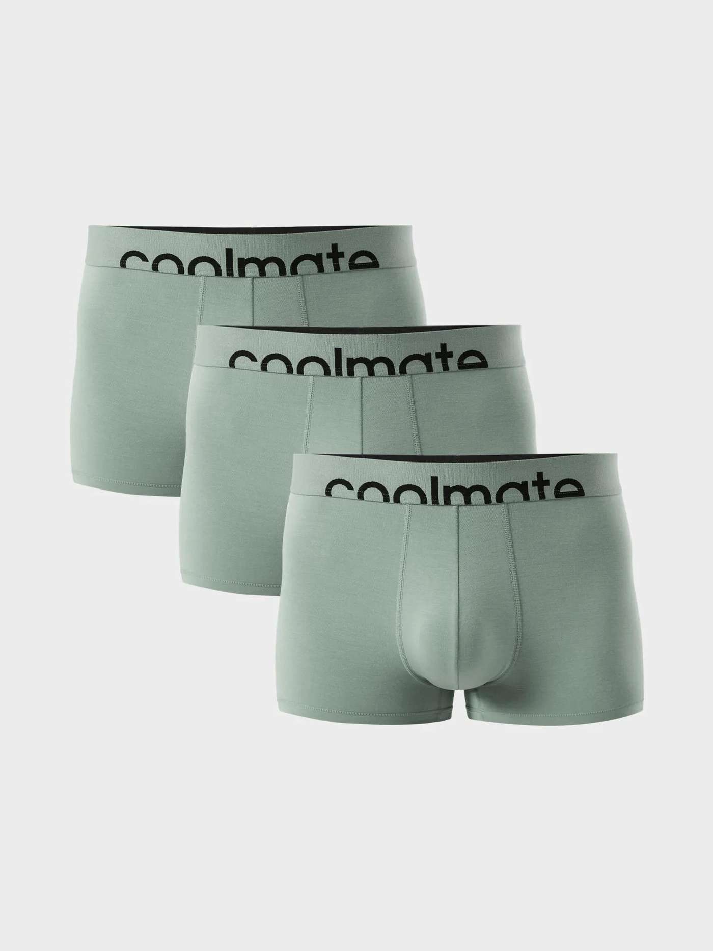 Combo 3 Quần Lót Nam trunk Lenzing Modal cạp logo Coolmate - undefined