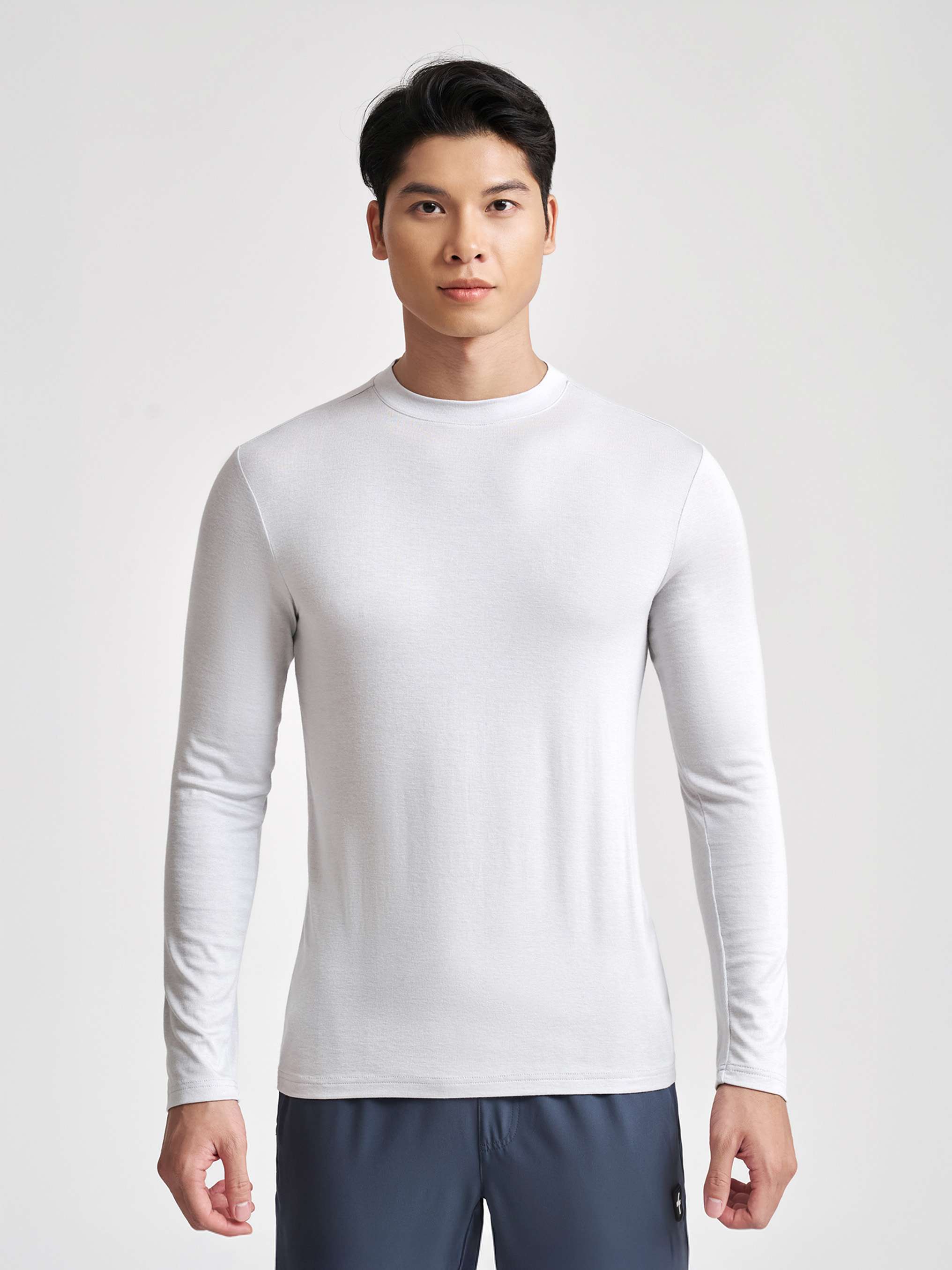 Áo giữ nhiệt Nam ExWarm Cổ thấp - undefined