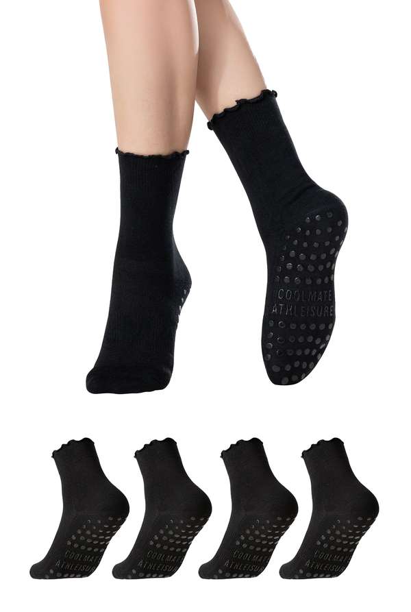 Ưu đãi đơn 599K - Pack 2 Tất Yoga & Pilates chống trượt Ruffle Socks (chọn 1 trong 2)