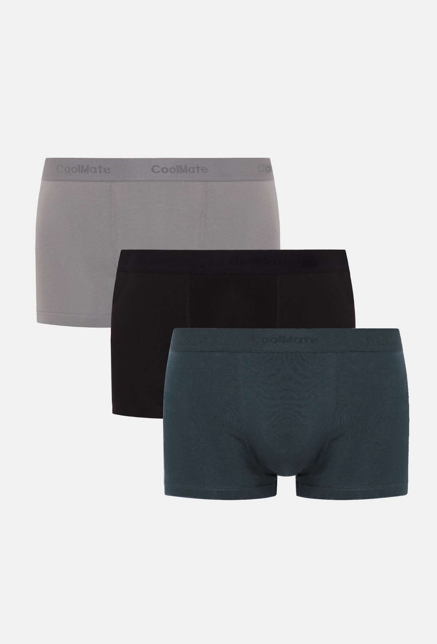 Combo 3 Quần Lót Nam Trunk Cotton Compact - undefined