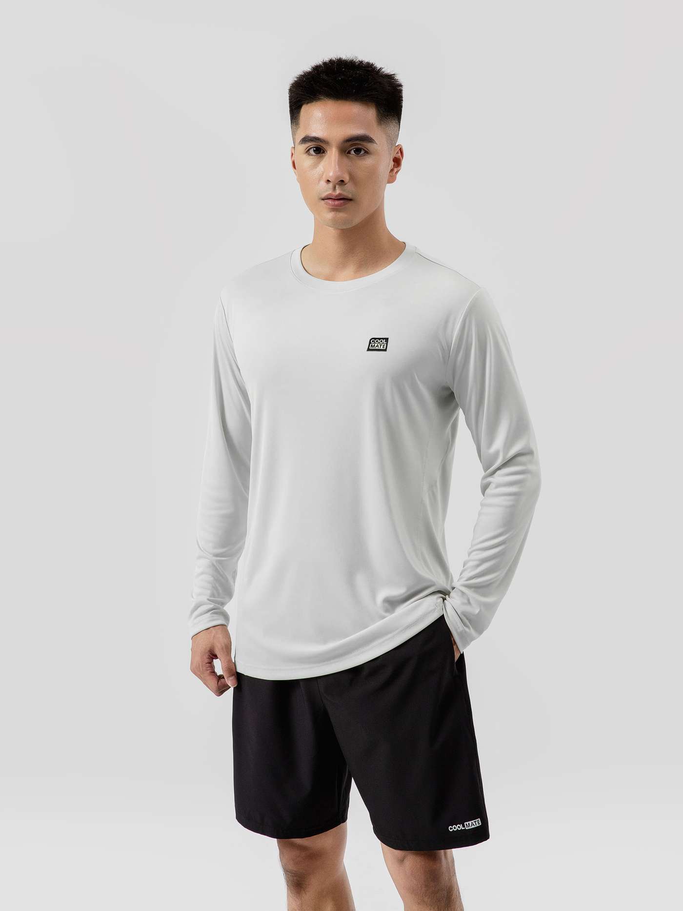 Áo Dài Tay Thể Thao Slim Fit - undefined