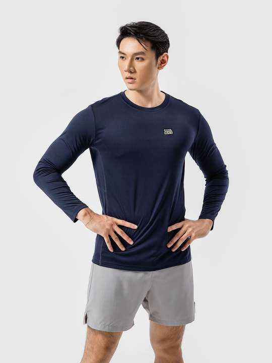 Áo Dài Tay Thể Thao Slim Fit - undefined