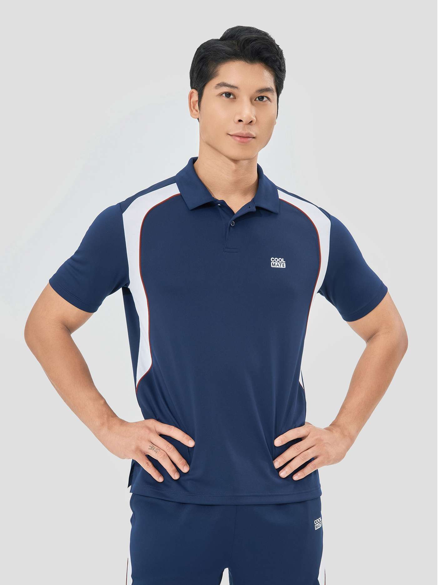 "Phúc Huỳnh x Coolmate" Polo thể thao Promax Flexline Clash - undefined