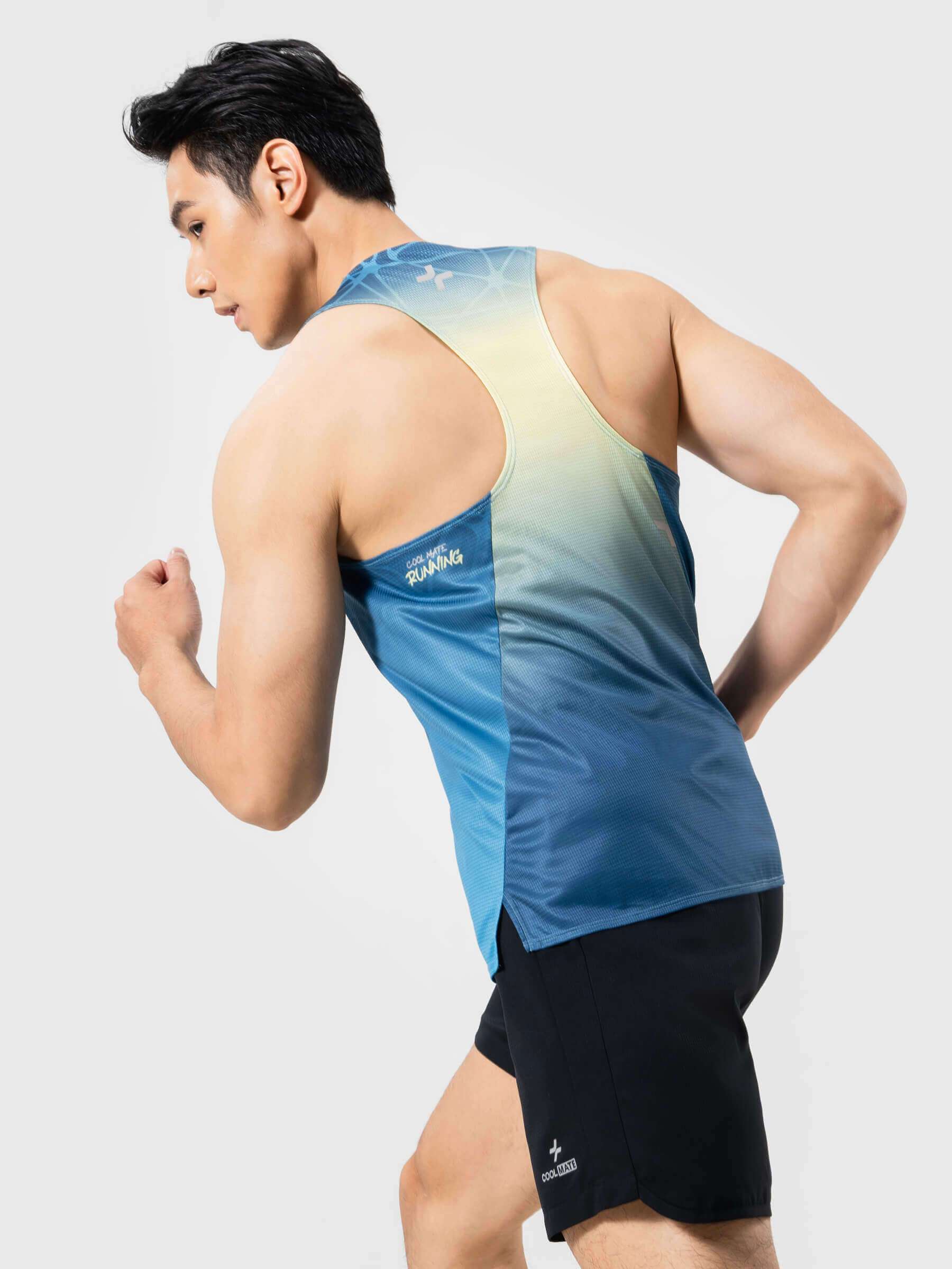 Combo 2 Áo Singlet Nam Chạy Bộ Graphic Photic Zone - undefined