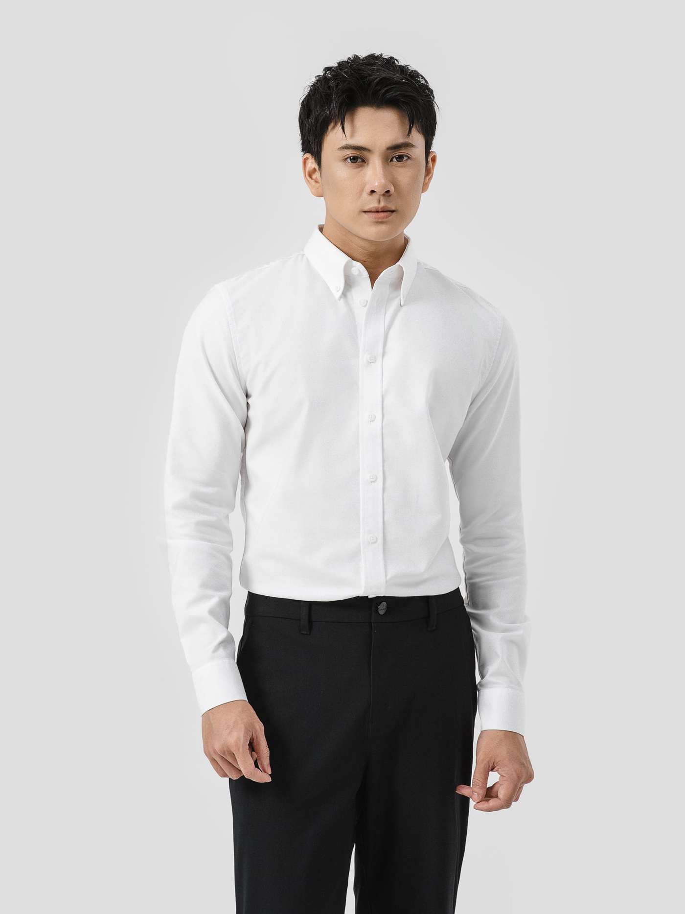 Áo sơ mi dài tay Oxford Premium - undefined