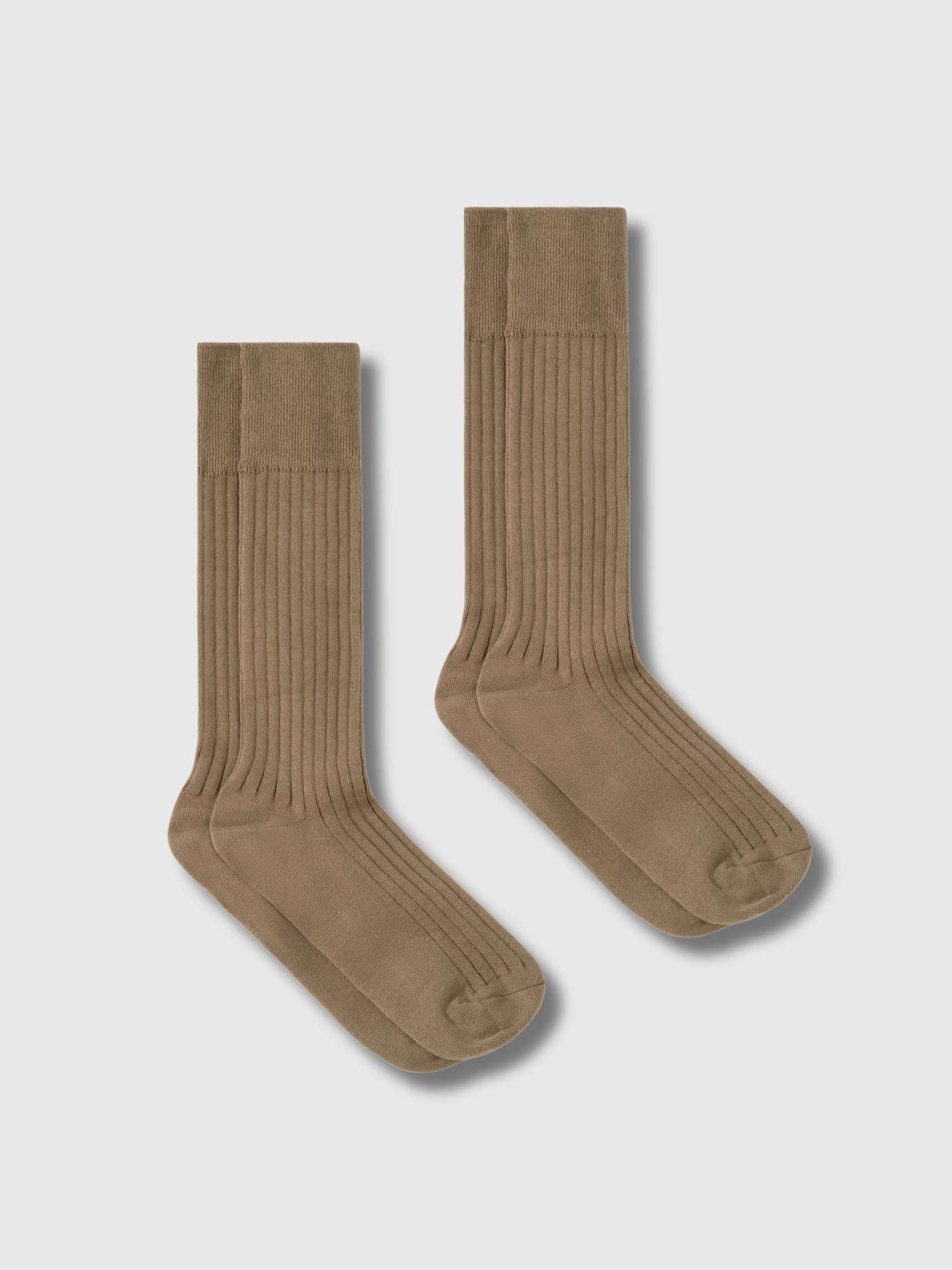 Combo 2 đôi Tất cổ dài Cotton Ribbed Coolmate - undefined