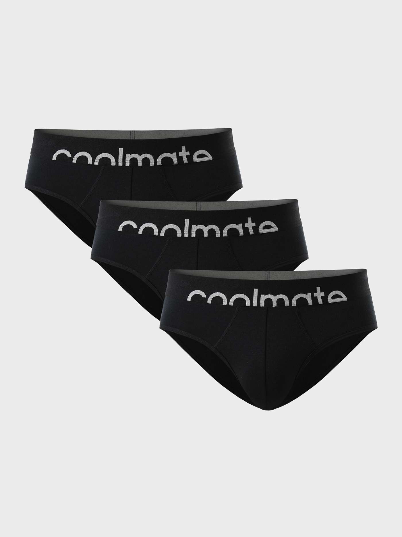 Combo 3 Quần Lót Nam tam giác Lenzing Modal cạp logo Coolmate - undefined
