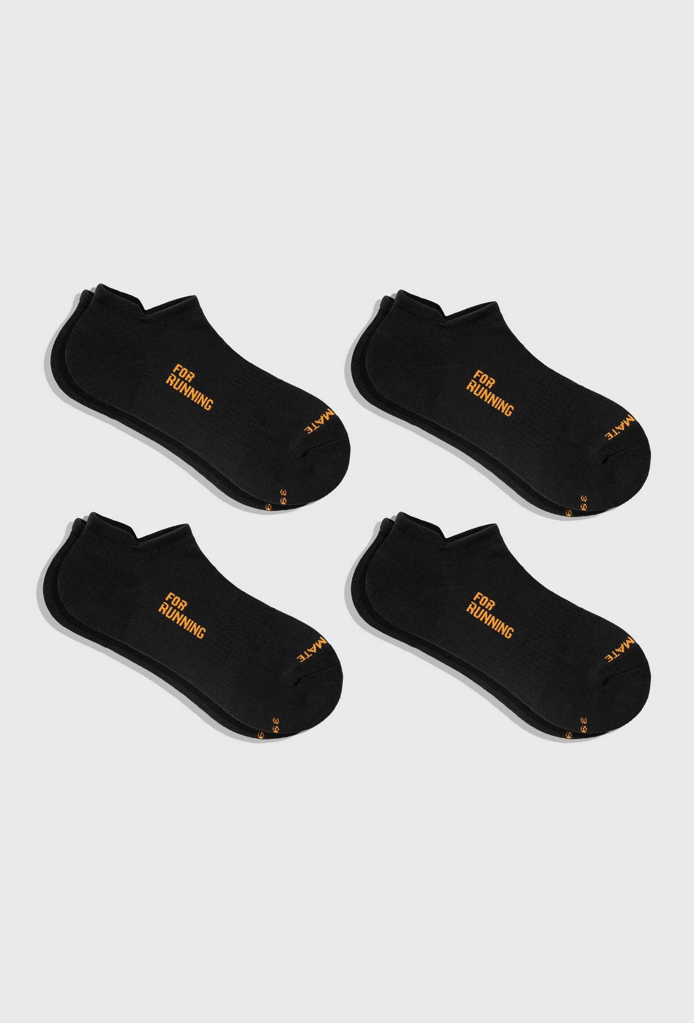 Combo 4 Đôi Tất Nam chạy bộ Essential - undefined