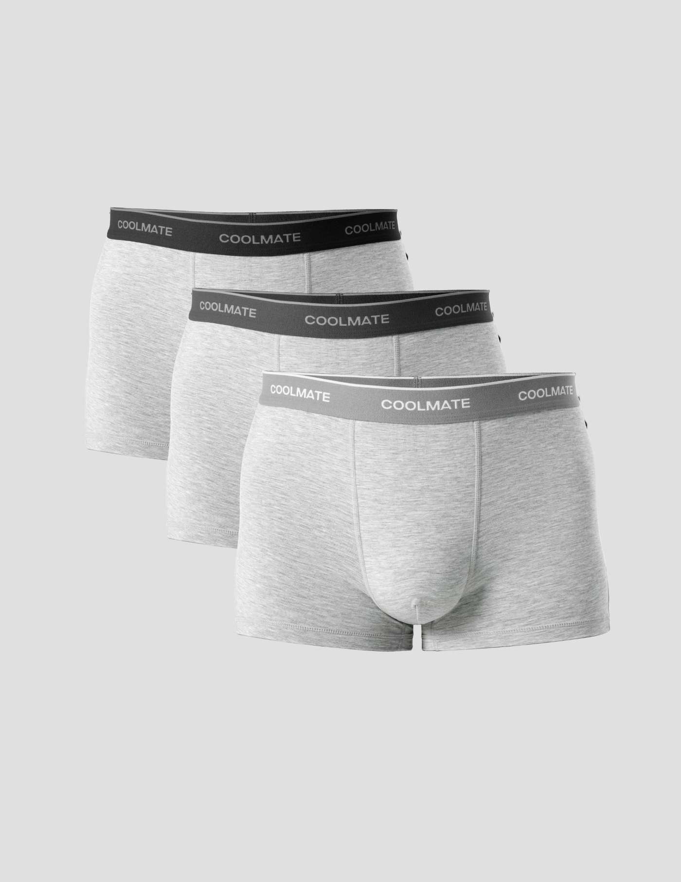 Pack 3 Quần Lót Nam Trunk Modal Melange - undefined