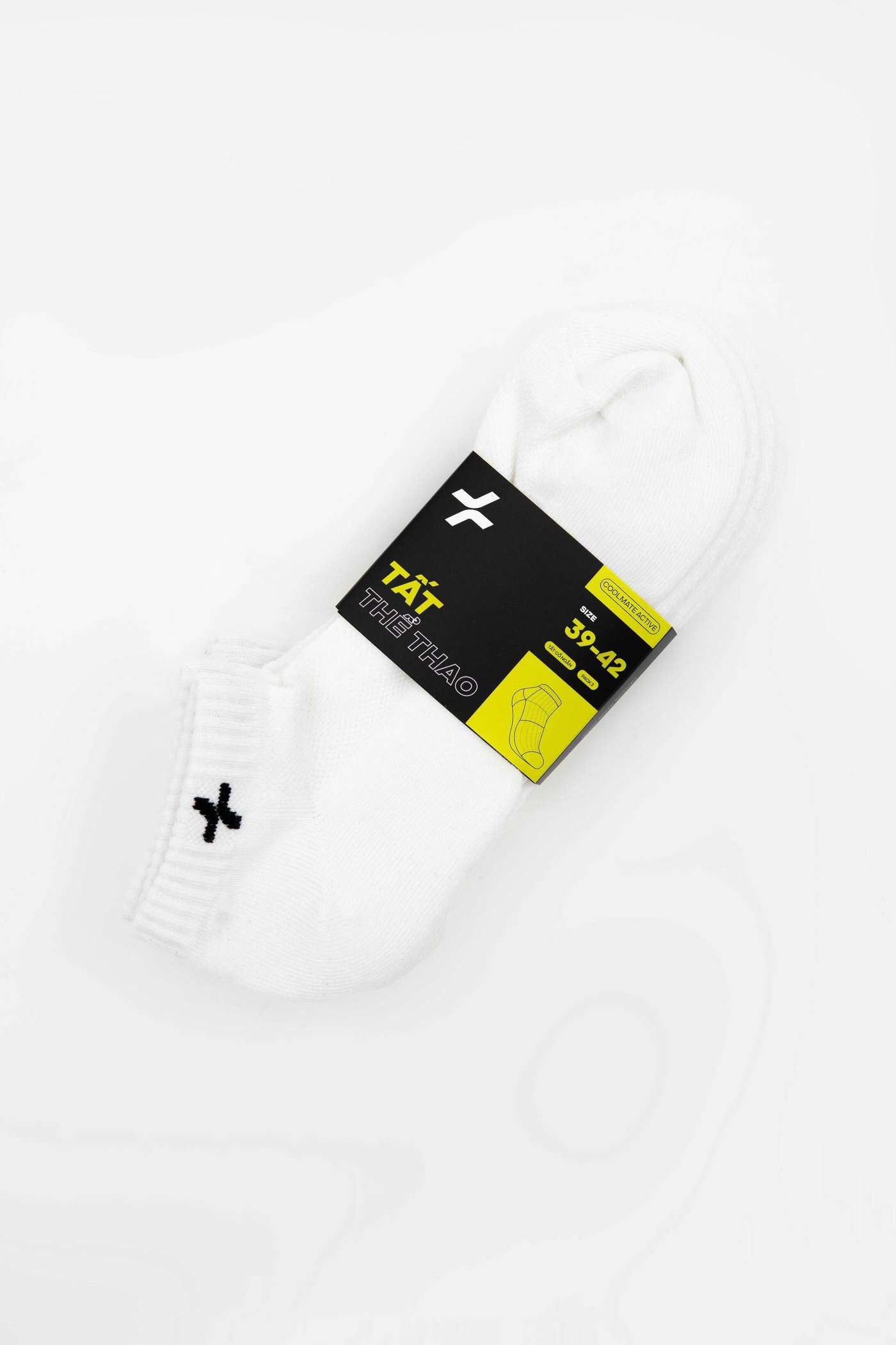 Pack 3 Tất Active cổ ngắn - undefined
