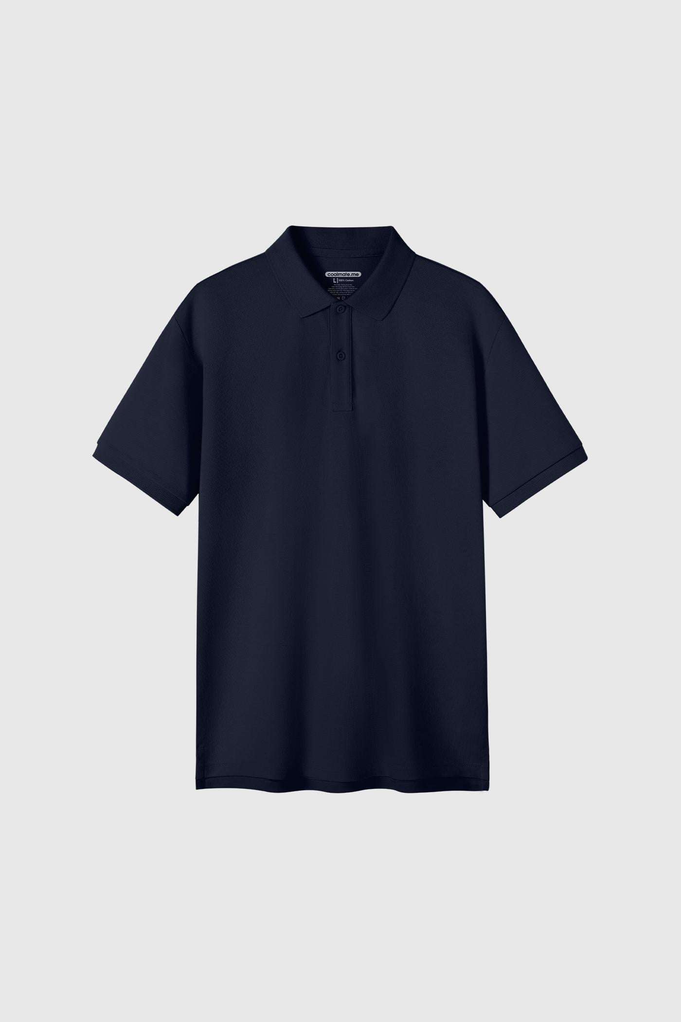 Áo Polo Nam Pique Cotton - undefined