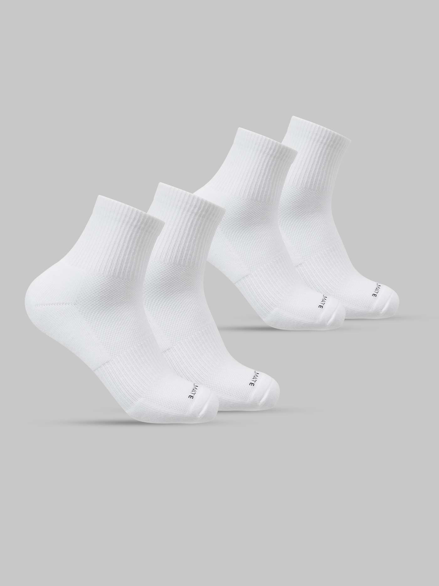 Combo 2 Tất Thể Thao Cổ Trung Cushion - undefined